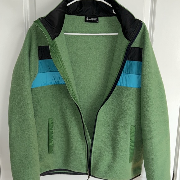 Cotopaxi Green and Blue fleece Jacket - Picture 10 of 10